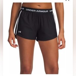 Under Armour Women's Teach Play Up Shorts Inseam 3
